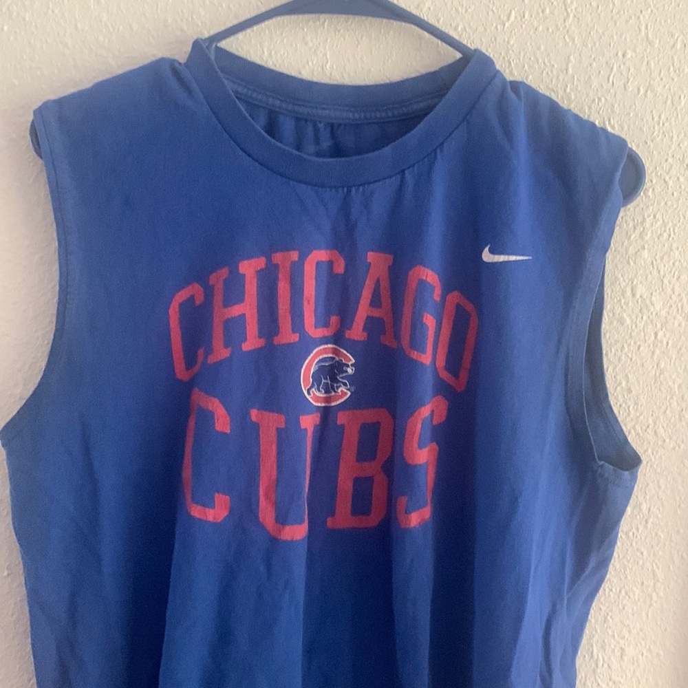 Nike Chicago Cubs sleeveless shirt